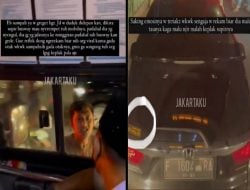 Tampar Wajah Sopir TransJakarta, Netizien Soroti Stiker Polisi di Mobil Pelaku