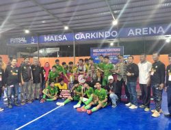 Turnamen Futsal FKPM Parang Tambung Resmi Ditutup, Ketua KONI Makassar: Mendukung Program One Student One Sport