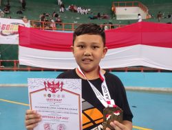Putra Petinggi Bank Mandiri Raih Medali Emas Taekwondo Merdeka Cup