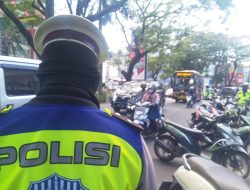 Bersama Bapenda, Satlantas Polrestabes Makassar Gelar Razia Pajak Kendaraan