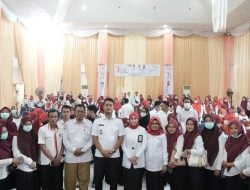 Pelantikan dan Apel HUT PMI Ke-77 Dihadiri Ribuan Relawan