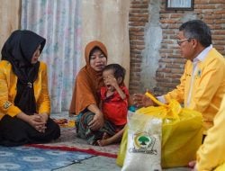 Bantu Korban Angin Puting Beliung, TP: Pak Airlangga Tidak Mau Masyarakat Kena Musibah Namun Golkar Belum Turun
