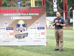 Menpora Resmi Buka Media Cup 2022