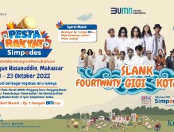 Dukung Ratusan UMKM, Pesta Rakyat Simpedes 2022 Siap Digelar di Makassar