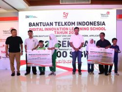 Salurkan Bantuan Rp11,23 M, Telkom Dorong Digitalisasi Pendidikan di Daerah 3T