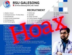 Beredar Info Rekruitmen RSI Galesong, Kadis kesehatan: Itu Hoax