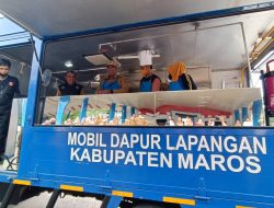 Pemkab Maros Dapat Bantuan Satu Unit Mobil Dapur Umum