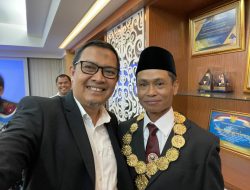 Alumni FE Unhas Prof Dr Ahmad Alim Bahri Resmi Jabat Rektor Universitas Lambung Mangkurat, Sahabat Beri Selamat