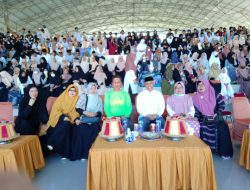 Pekan Religi 2022, SMPN 1 Pangkajene Awali dengan Pawai Islami