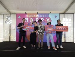 Tri Ajak Gen Z Makassar Menjadi Bagian Generasi Happy, Hadirkan Najwa Shihab, Marion Jola Hingga Stars and Rabbit