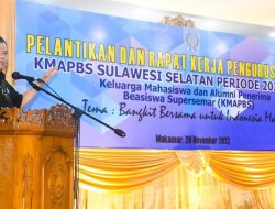 KMAPBS Sulsel Resmi Dilantik, Rektor UNM: Jadikan Ajang Pengabdian