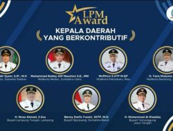 Kepala Daerah Berkontributif, Chaidir Syam Raih Anugerah LPM Award 2022