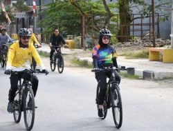Fun Bike Jelang HUT Ke-77 RI, Indah : Kita Buktikan Luwu Utara tidak Malas Bergera