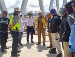 Akses Jembatan Sungai Masamba Resmi Dibuka, Lalu Lintas Kendaraan Kembali Normal