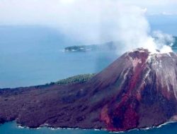 Status Gunung Anak Krakatau di Selat Sunda Usai Erupsi Gunung Semeru
