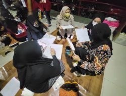 Mahasiswa FK Unhas Adakan Pelatihan Batik Sebagai Item Kema Cultural Festival 2022