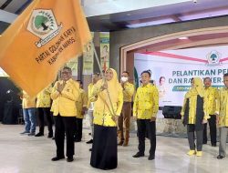 Dilantik sebagai Ketua Golkar Maros, Suhartina: Kami Akan Lakukan Roadshow Lagi