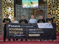 Daikin Bersihkan AC di Rumah Ibadah Tanpa Biaya