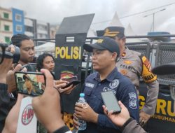 Olah TKP di Pasar Sentral, Polisi Amankan Sejumlah Barang Bukti