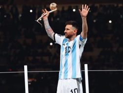 Lionel Messi Didapuk Jadi Pemain Terbaik Piala Dunia 2022, Ini Catatan Impresifnya