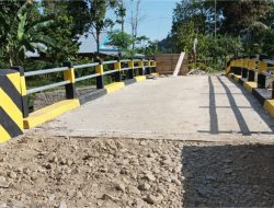 Jembatan Poringan Luwu yang Ambruk Kini Dapat Diakses Kembali