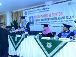 Direktur Pesantren Ummul Mukminin, Alumni Kedua Program Doktor PAI Unismuh Makassar