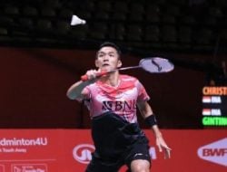 Atasi Wakil China Zhao Jun Peng, Jonatan Christie Melaju ke Babak Perempat Final India Open 2023