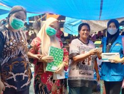Gandeng Bidan Desa Berprestasi, DP3AP2KB Luwu Utara Berikan Pelayanan Kontrasepsi di Pasar Sabbang