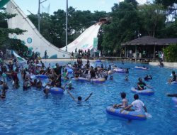 Libur Awal Tahun, Pengunjung Bugis Waterpark Tembus Tiga Ribu Orang