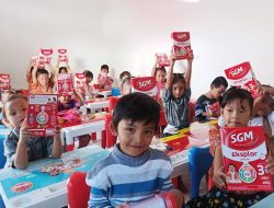 Kolaborasi Tunjuk Tangan untuk Generasi Dukung Pendidikan dan Nutrisi Anak Generasi Maju Indonesia dari Aceh hingga Papua