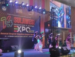 Tari Paduppa Unismuh Makassar Awali Pembukaan Sulawesi Education dan Techno Expo 2023 LLDIKTI Sultanbatara
