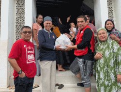 Dua Hari Berturut Turut Ketua PMI Makassar Turun Pantau Banjir Hingga Beri Bantuan ke Pengungsi