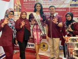 Putri Indonesia Tita Kamila Berkunjung ke Stand IBK Nitro pada Pameran Pendidikan LLDikti IX