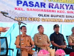 Ketua DPRD Sinjai Hadiri Peresmian Pemanfaatan Bangunan Pasar Rakyat Udo Kelurahan Sangiasseri