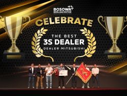 Raih Best 3S Dealer, PT Bosowa Berlian Motor Pertegas Posisi Sebagai Dealer Mitsubishi Terbaik