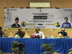 Fakultas Adab dan Humaniora UIN Alauddin Gelar Kuliah Umum Pendidikan Anti Korupsi