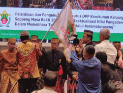 Dinakhodai Burhanuddin Andi, DPP KKS Resmi Dilantik dan Dikukuhkan