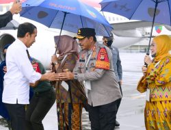Namanya Masuk Daftar Dimutasi Polri, Irjen Nana Sudjana Jemput Kedatangan Jokowi di Sulsel