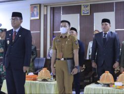 Pj Bupati Takalar Jadi Inspektor Upacara HAB ke-77 Kemenag Tingkat Kabupaten Takalar