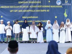 Semarak Ramadan di Sekolah Islam Al-Azhar Hertasning, Ada Lomba, Aneka Takjil hingga Sembako Murah