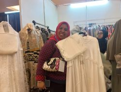 Perdana, Booth BungaQu Ramaikan Trend Hijab Moslem Fashion Expo 2023