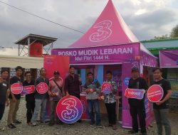 Sambut Lebaran, Tri Siapkan Posko Mudik di Kalimantan dan Sulawesi