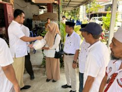 Dikemas dengan Ibu Dokter Berbagi, Felicitas Rudiyanto Asapa Salurkan 900 Paket Sembako ke Sembilan Kecamatan