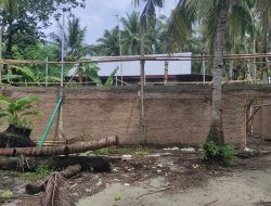 Tak Kunjung Dirampungkan, Gedung Olahraga di Pulau Pandangan Mangkrak