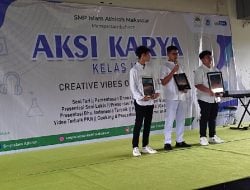 Membangun Citra yang Baik dengan Kesolidaritasan, SMP Islam Athirah 1 Makassar Gelar Aksi Karya
