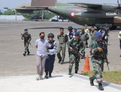 Lanud Sultan Hasanuddin Makassar Laksanakan Simulasi Force Down Pada Latihan Cakra B Tahun 2023