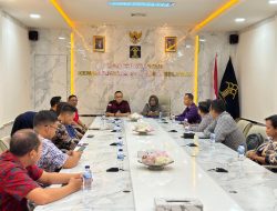 Kanwil Kemenkumham Sulsel Terima Kunjungan Tim ZI Kanwil Maluku