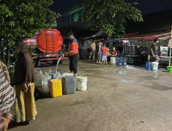 Pemprov Distribusi Air Bersih di Ratusan Rumah Warga di Kompleks Kodam 3 Makassar