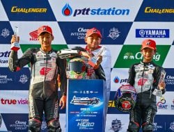 Tampil Dominan, Pebalap Astra Honda Raih Double Podium TTC 2023