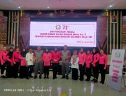 Sambut HUT Bhayangkara, Polda Sulsel Kerja Sama PMI Makassar Gelar Donor Darah, Begini Hasilnya